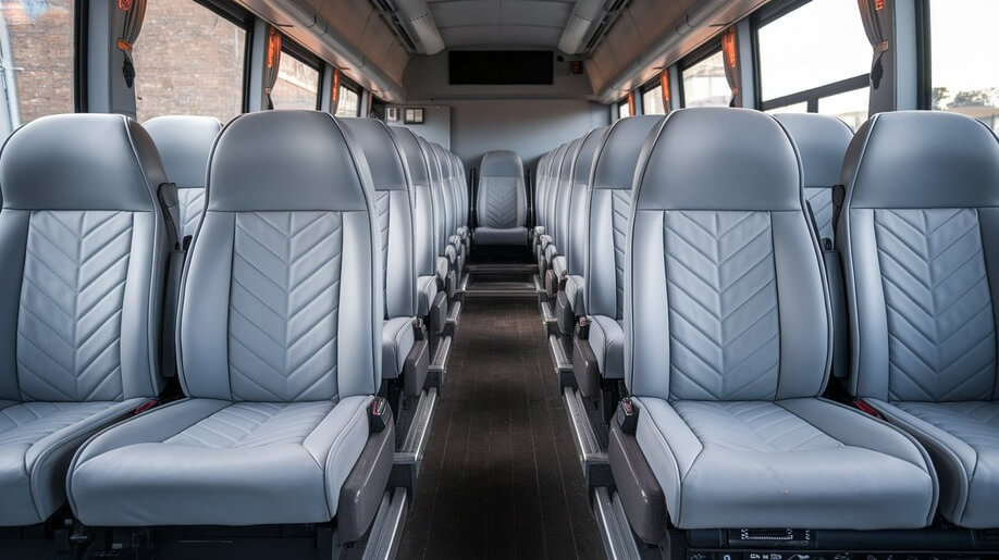 20 passenger minibus inside columbus