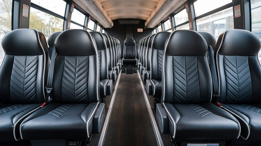 tallahassee 25 passenger minibus interior