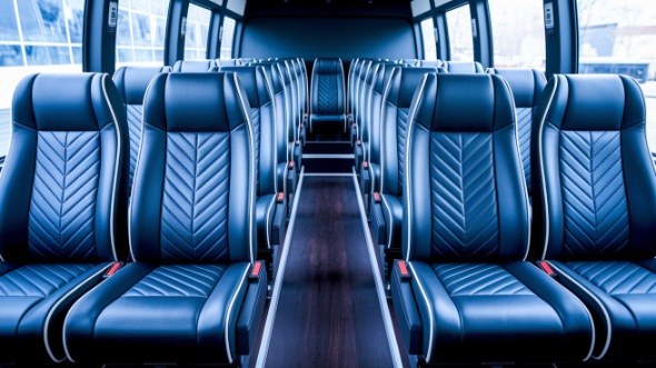 25 passenger minibus inside columbus