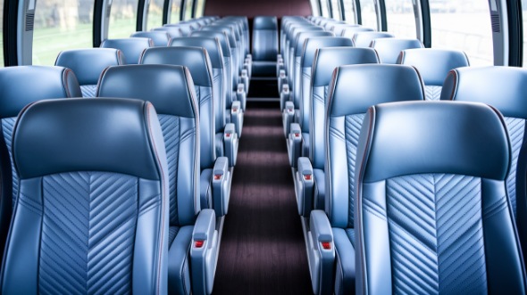 50 passenger charter bus interior columbus