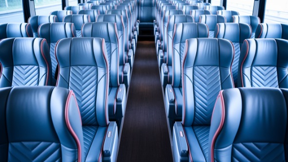 54 passenger charter bus interior columbus
