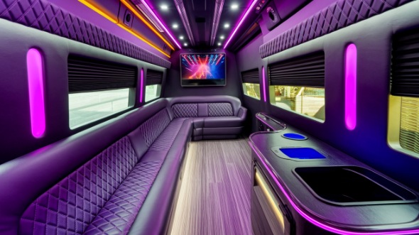 sprinter limo rental inside columbus