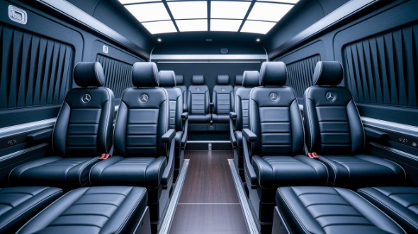 sprinter van with driver rental columbus