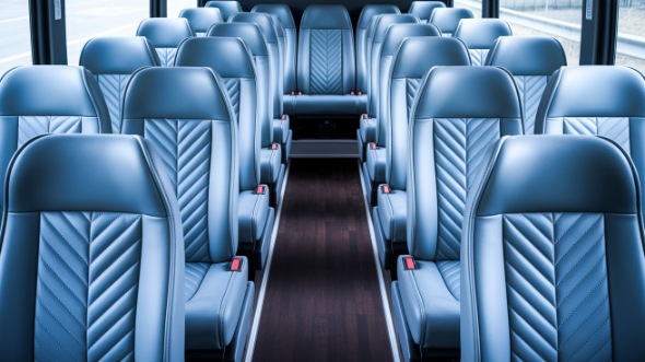 tallahassee 35 passenger minibus inside
